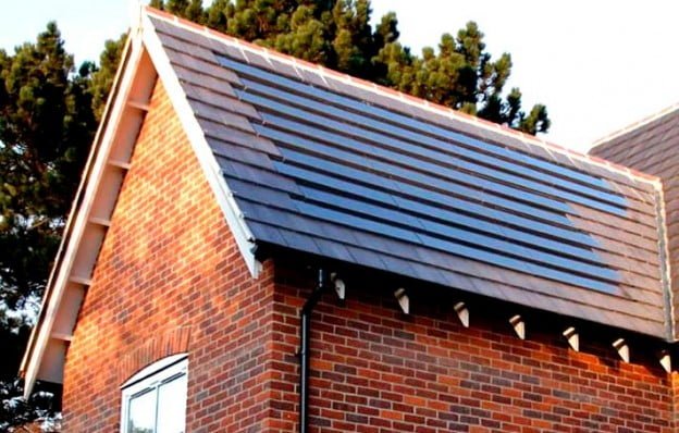 Cómo se emplean las tejas solares