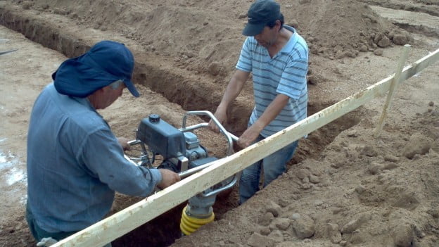Cómo preparar cimientos para una obra