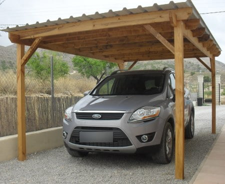 Cómo construir una cochera de madera