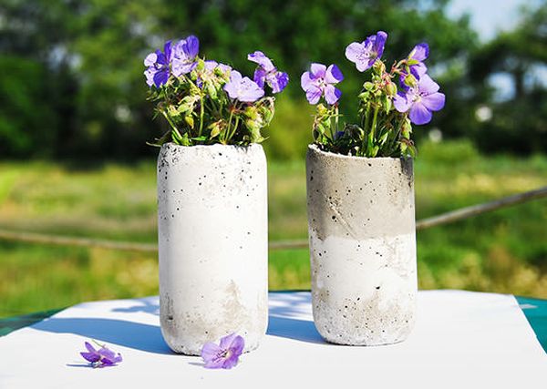 Ideas para decorar con piezas de cemento