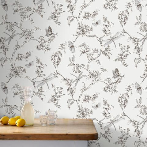 ¿Se puede usar papel tapiz en las paredes de la cocina?