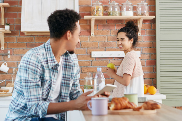Cocina americana, no sólo para espacios reducidos