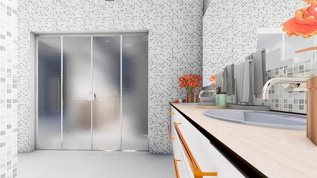 Vidrio Esmerilado para Baño